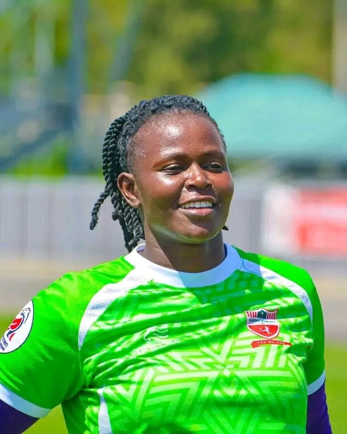 Kayole STarlets former goalkeeper Pauline Kathure/ HANDOUT