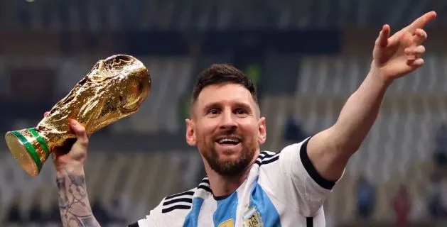 Argentina great Lionel Messi./SCREENGRAB