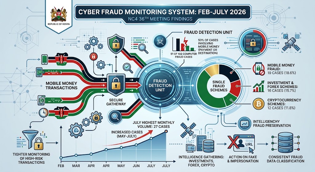 Mobile money under watch after featuring in 51 of 102 cyber fraud cases