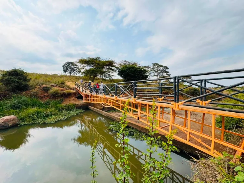Kang’ata commissions footbridge to end risky crossings in Kakuzi