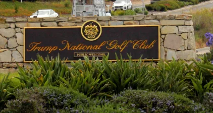 Armed man arrested near Trump's golf course ahead of president's visit