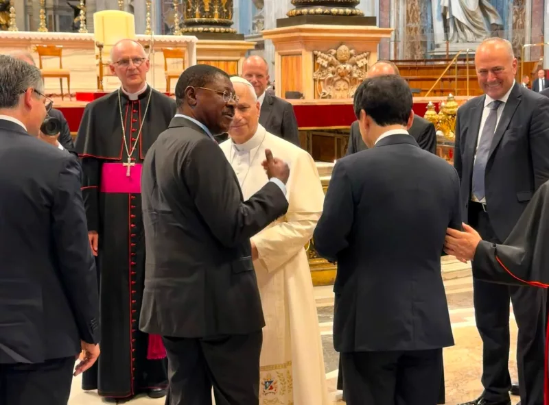[PHOTOS] Wetang'ula in Rome for Papal Audience