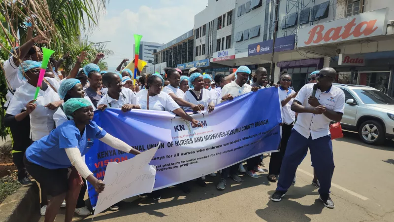 Kisumu health system hit by double strike as doctors join nurses