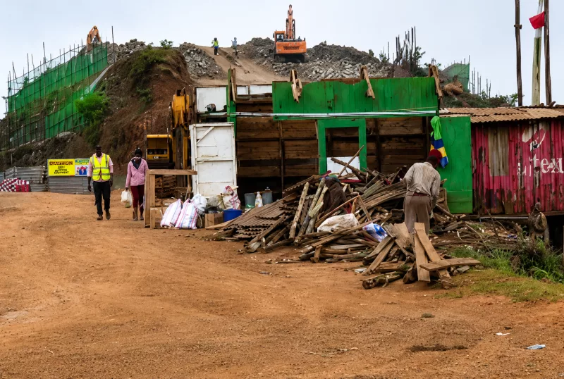 Highway expansion disrupts businesses at Rift Valley Viewpoint