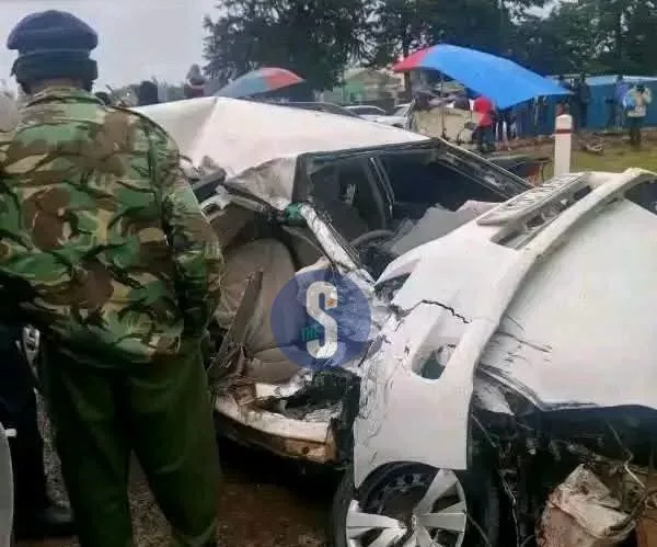 KDF officer killed, two injured in head-on Eldoret crash