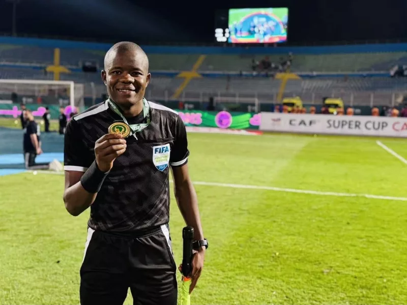 Yiembe officiates UEFA Super Cup in historic first