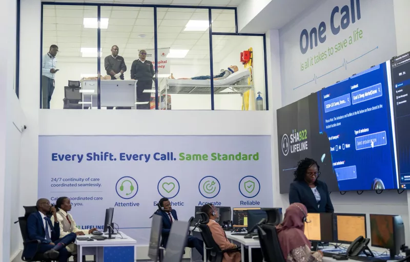 How the new 922 emergency free ambulance service works