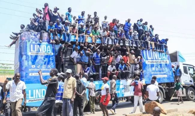 [PHOTOS] Linda Mwananchi storms Homa Bay