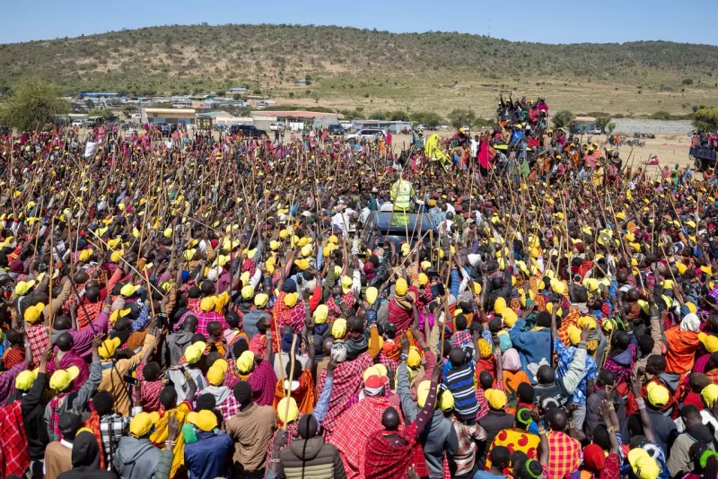 [PHOTOS] Ruto launches Sh62m Olposimoru power project