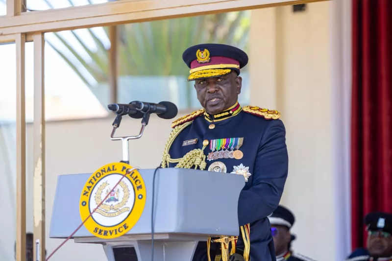 Kanja warns new police recruits against political bias