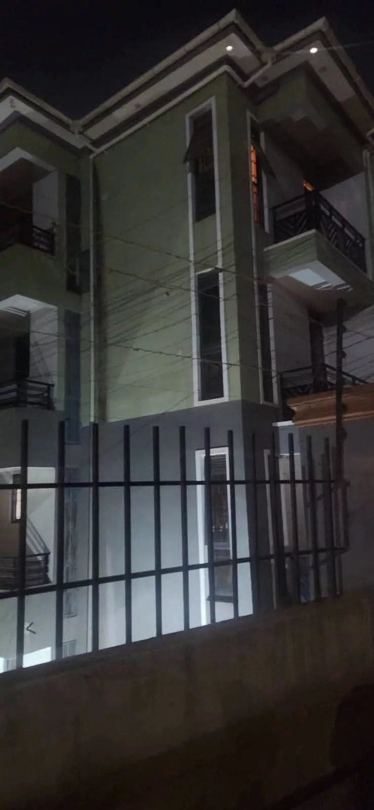 An appartment where two suspects in Dr. Victoria murder were arrested in Uganda.