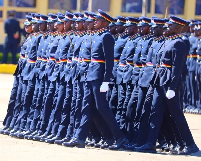 Final drill before badge: Police recruits ready for pass-out