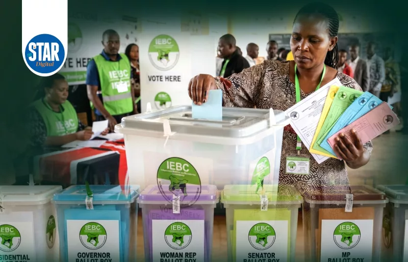 IEBC's ballot paper colour codes