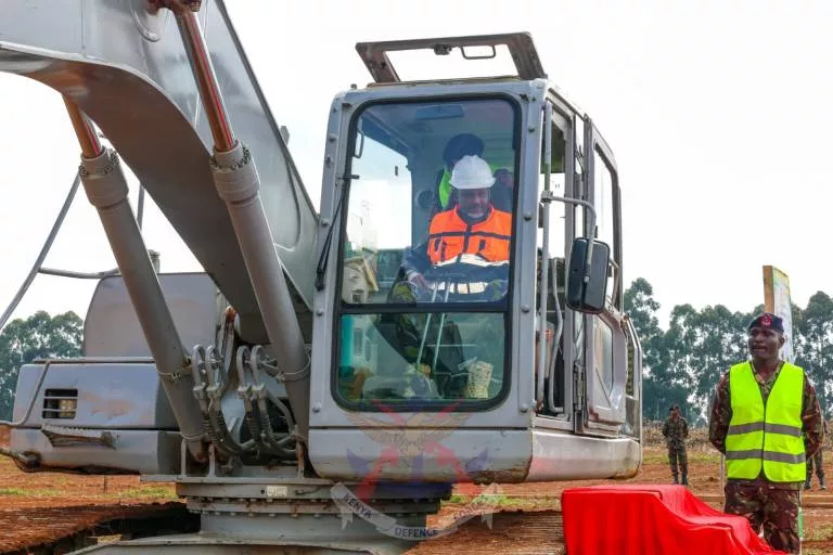 KDF breaks ground on new ammunition factory