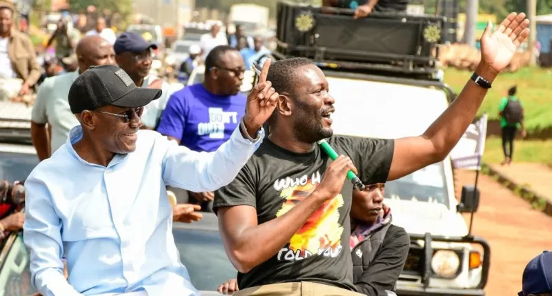 Sifuna asks Oparanya for blessing as Linda Mwananchi tours Kakamega