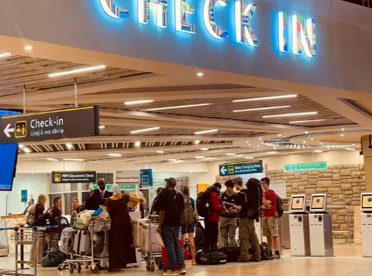 Flight delays were reported at the JKIA on Monday as the Kenya Aviation Workers Union (KAWU) strike entered its second day/SCREEENGRAB
