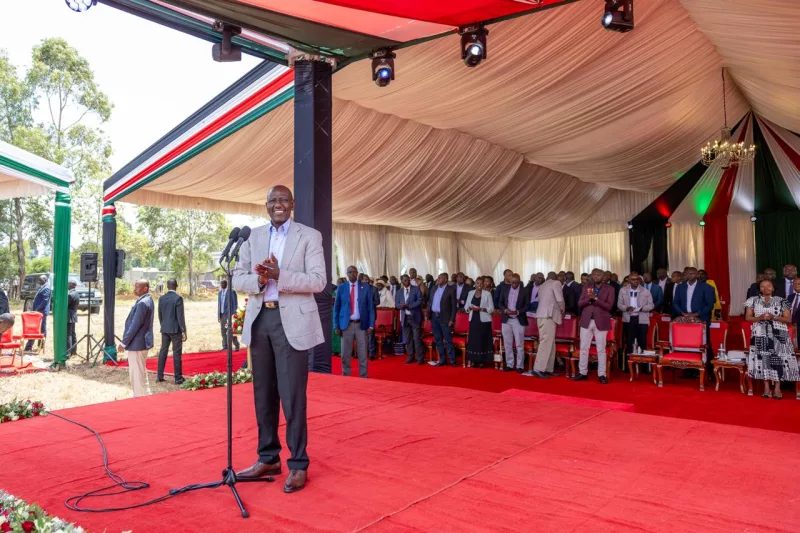 Ruto defends Vision 2060, hits back at critics