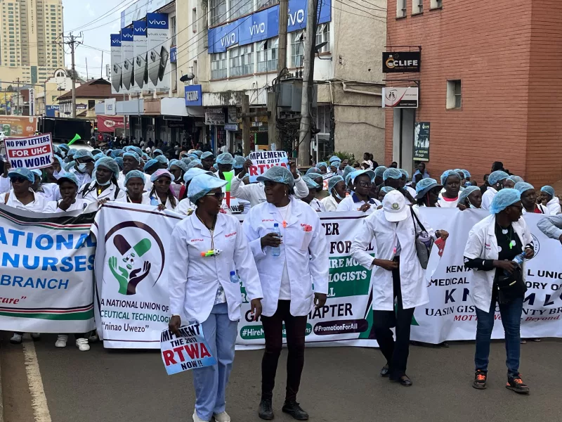 North Rift health crisis deepens as strike enters 3rd week