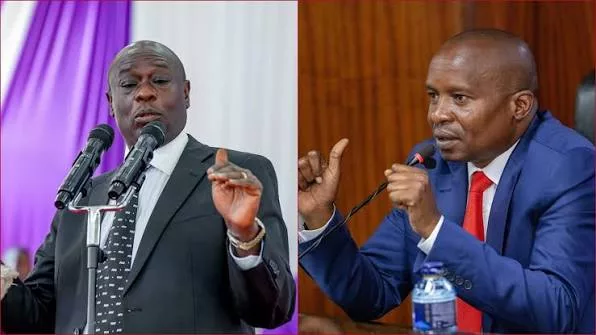 Rigathi, Kindiki trade barbs over Mt Kenya