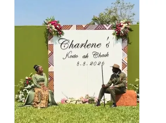 Mirror moment, matching looks: Charlene and fiancé steal the show at their Koito ceremony