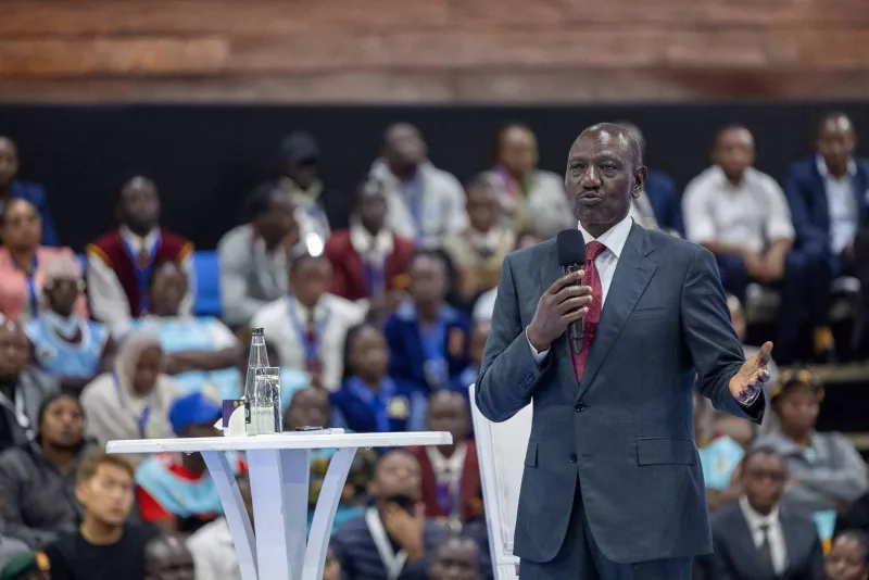 I'm not scared, Ruto says as 2027 battle intensifies