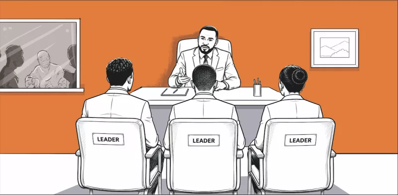 In every chair is a leader, how do you treat them?