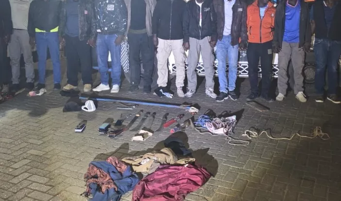 15 suspected gang members nabbed in Kisumu