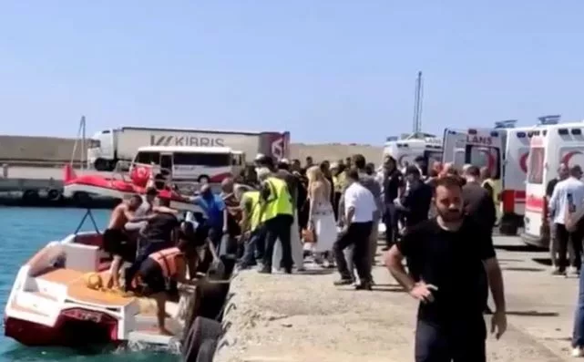 Boat carrying 270 people capsizes in Cyprus
