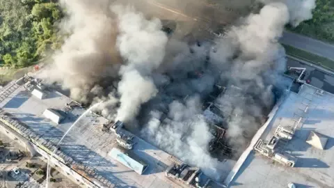 Russian strikes on Ukraine kill two, officials say