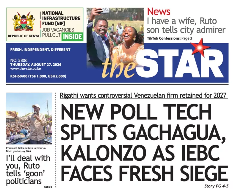 Kalonzo, Rigathi split on poll tech as IEBC faces siege