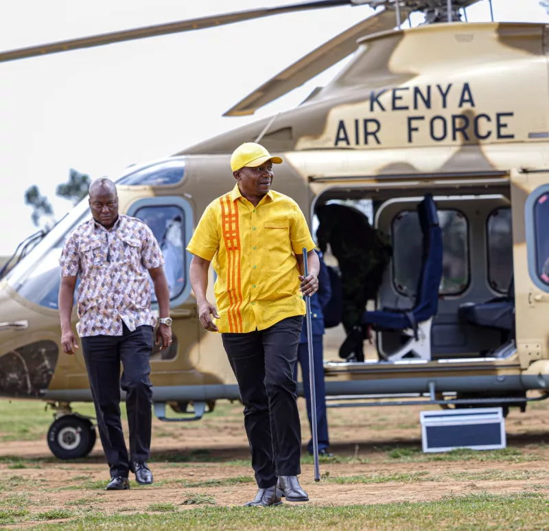 [PHOTOS] Kindiki courts Samburu votes for Ruto