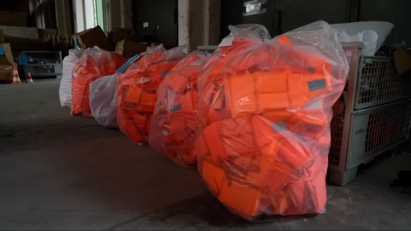 Inside secret police warehouse as Germany targets small boats gangs