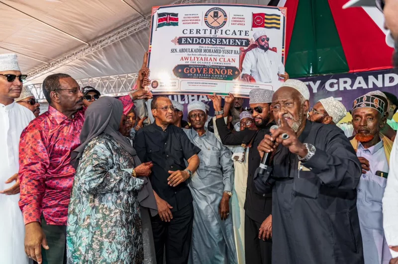 Garissa clan endorses Senator Haji to succeed Jama in 2027