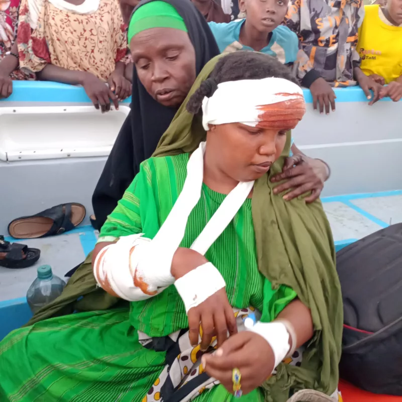 Woman hospitalised as she saves elderly father from leopard attack