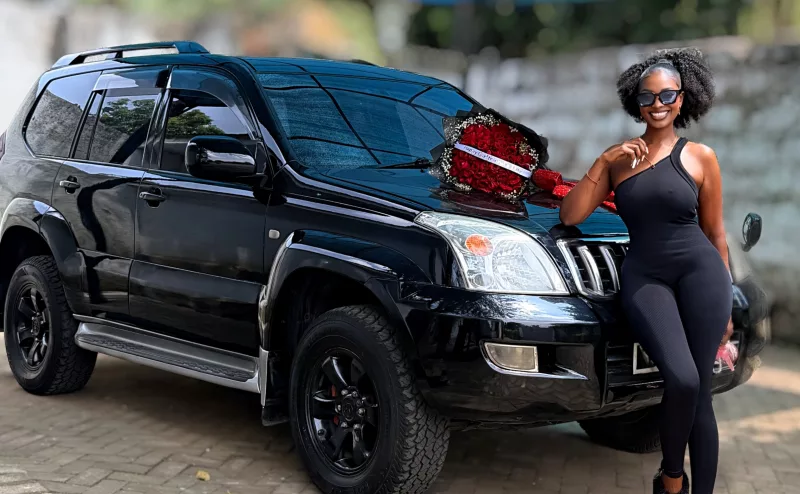 Girlfriend’s Day: Maureen Waititu Gifted Sleek Toyota Prado SUV