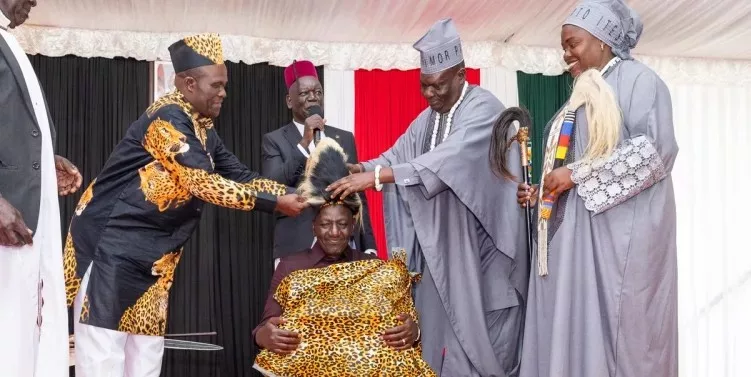 [PHOTOS] Ruto hosts Teso community, installed as Elder at State Lodge Eldoret