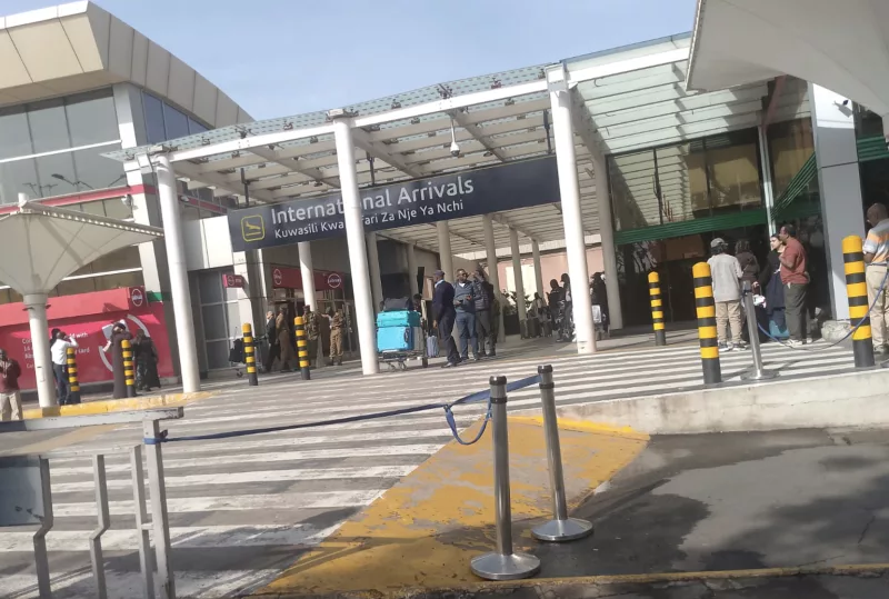 ‘No one is telling us anything’: Hundreds stranded at JKIA