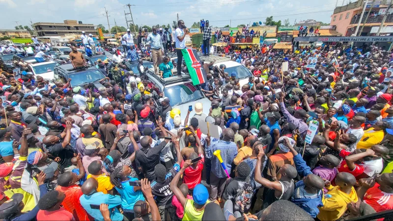 Linda Mwananchi team targets Odinga bastions with campaigns in Busia