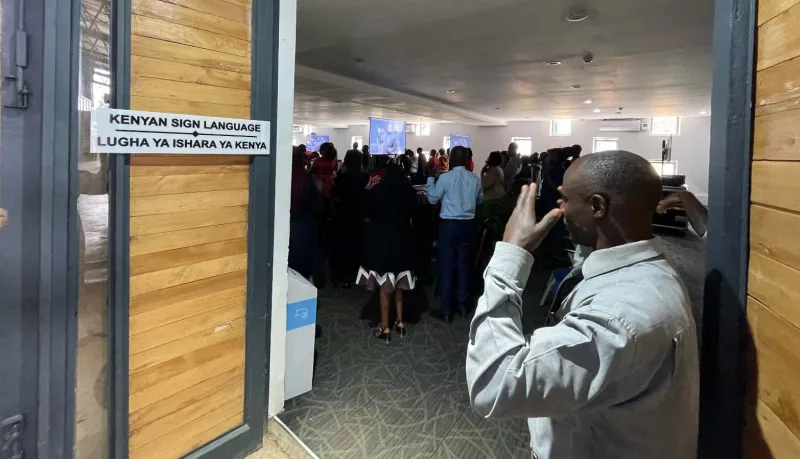 Deaf worshippers find voice in sign language - the-star.co.ke