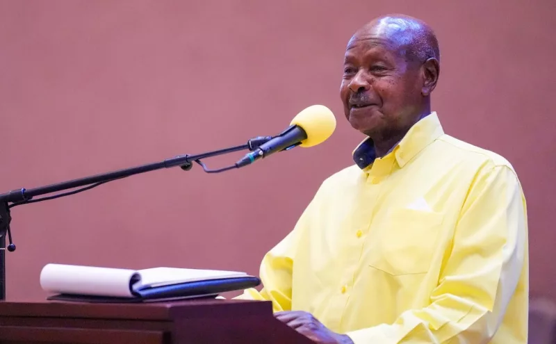 Museveni Celebrates Grandson's Graduation From UK Military