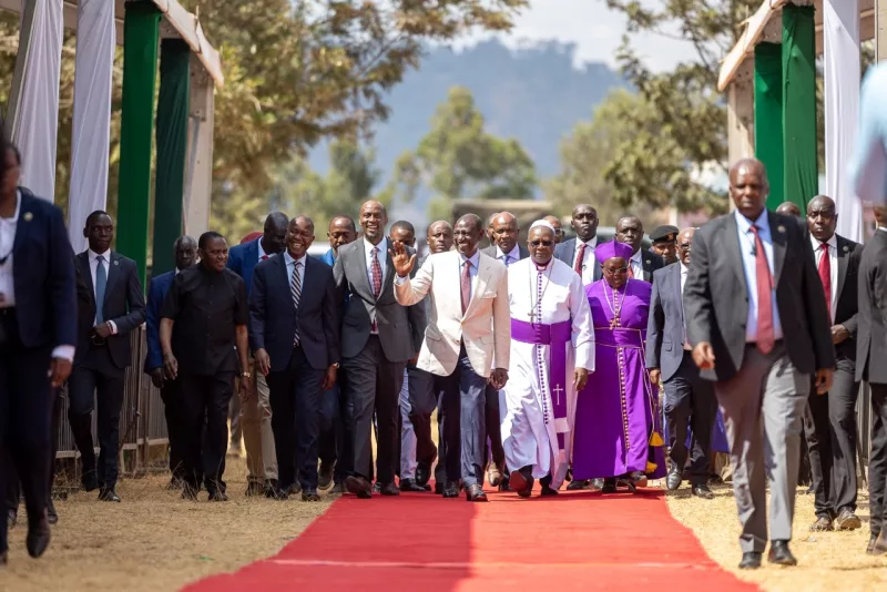 [PHOTOS] Ruto attends Women of Faith Congress in Machakos