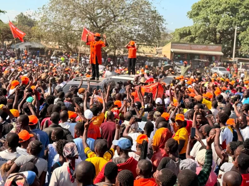 Photo: The Star Wanga moves to counter Linda Mwananchi rally in Homa Bay