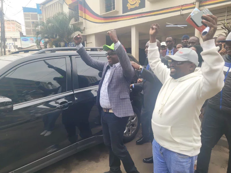 [PHOTOS] Kaguchia leaves Kamukunji, heads to court