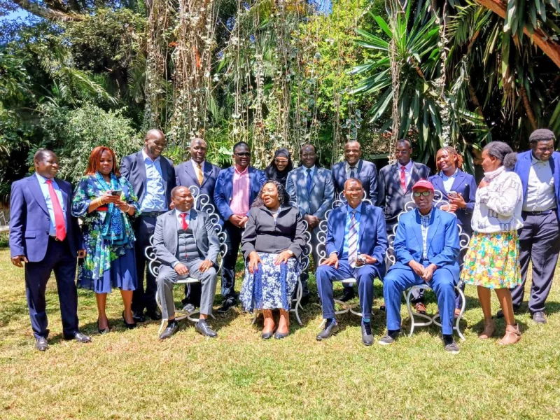 Political parties unite at Ida Odinga’s home to honour Raila
