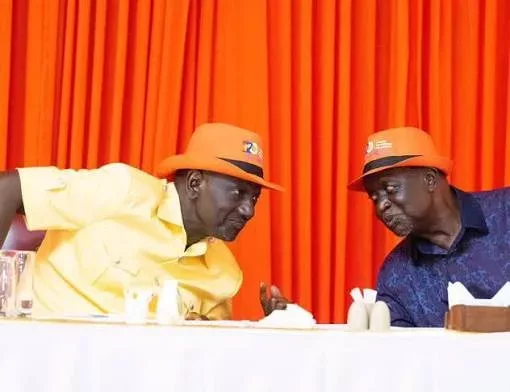 Photo: the-star.co.ke Ruto, Oburu to lead joint broad-based PG Meeting, to discuss inter-coalition affairs