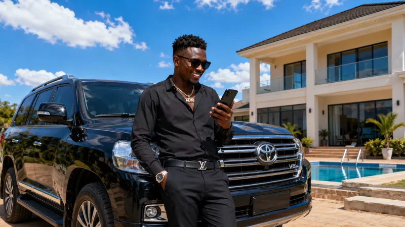 He flaunts wealth and lures clients to get-rich-quick scheme / AI GENERATED