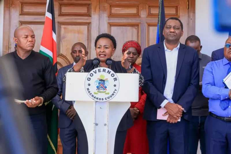 Wavinya calls for end to Machakos budget standoff as services stall