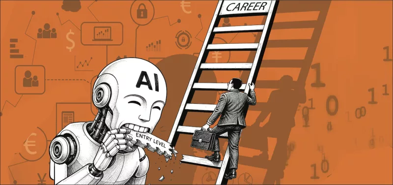 AI is eating first rung of the career ladder