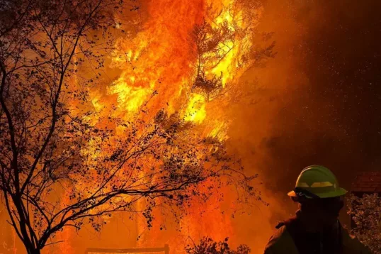 Authorities: Washington wildfire arson suspect twice linked to other blazes
