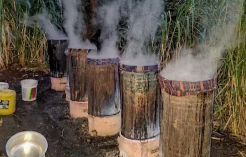 Police seize 2,620 litres of illicit brew in Laikipia